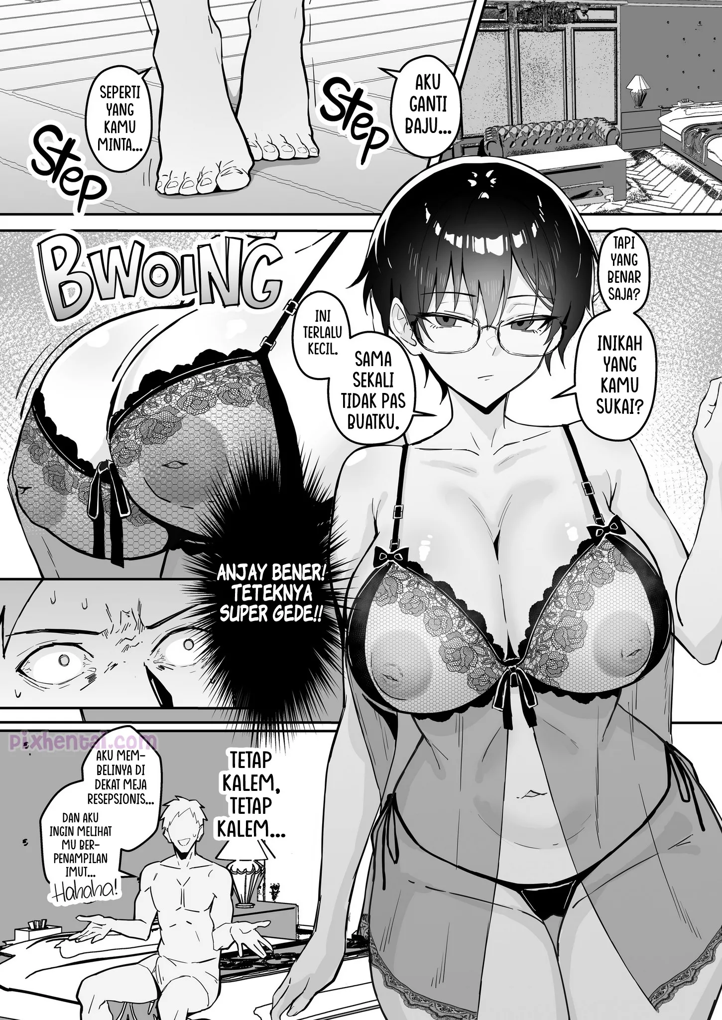 Komik hentai xxx manga sex bokep A Boring Date with My Blunt, Boyish Babe and Her Hidden Assets 8